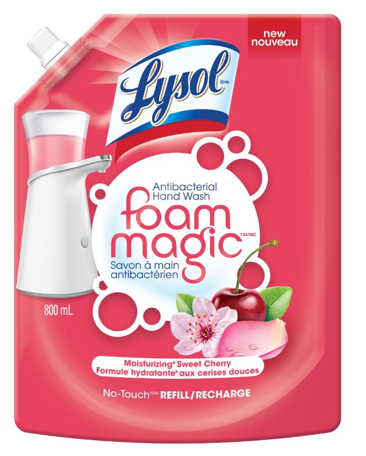 LYSOL Foam Magic NoTouch  Sweet Cherry Canada